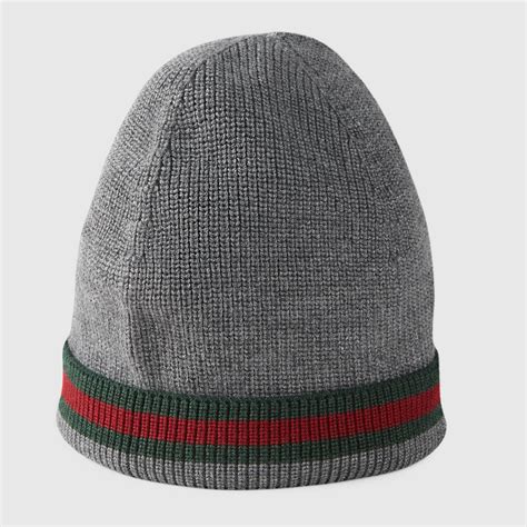 gucci hat winter gray